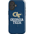 Georgia Institute of Technology GT Blue iPhone 16 Magsafe Impact Case